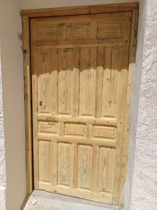 Decapado de maderas con chorro de arena