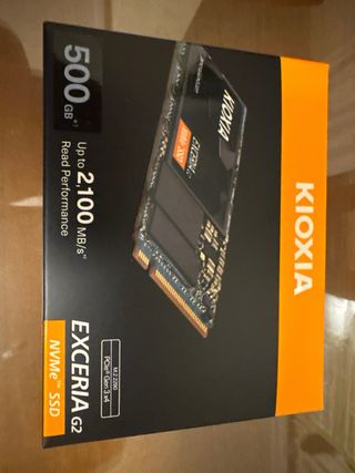 Disco Duro Kioxia NVMe 500GB PCIe Gen 3 x4