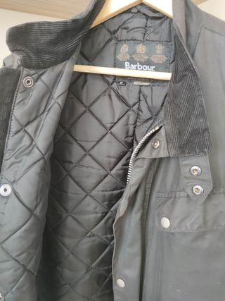 Chaqueta Barbour International negra