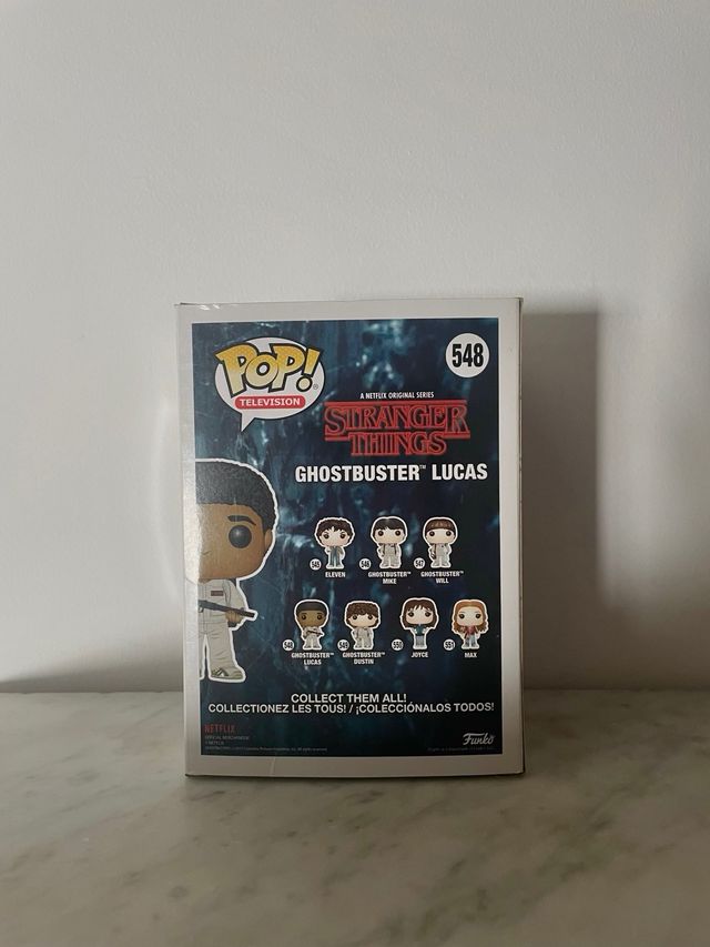 Funko Pop Stranger Things Ghostbuster Lucas (#548)