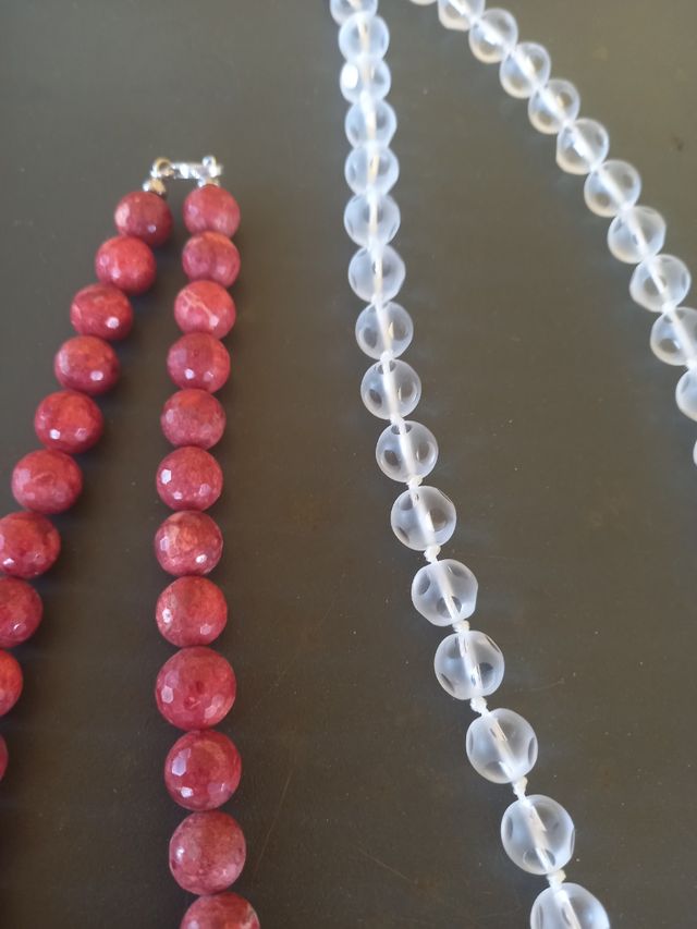 Lotto collane pietre dure