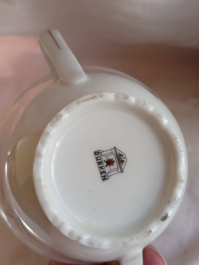 Zuccheriera con decoro floreale