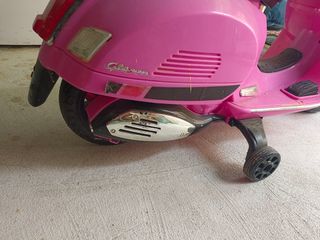 Moto eléctrica infantil rosa
