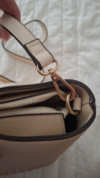 Bolso Parfois Beige y Marrón