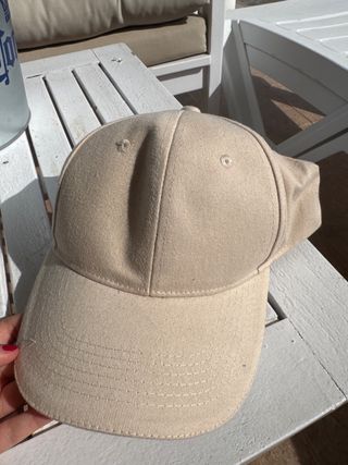 Gorra beige