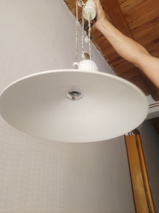 Lámpara vintage regulable altura