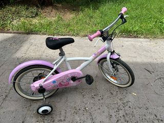 Bicicleta infantil Btwin rosa