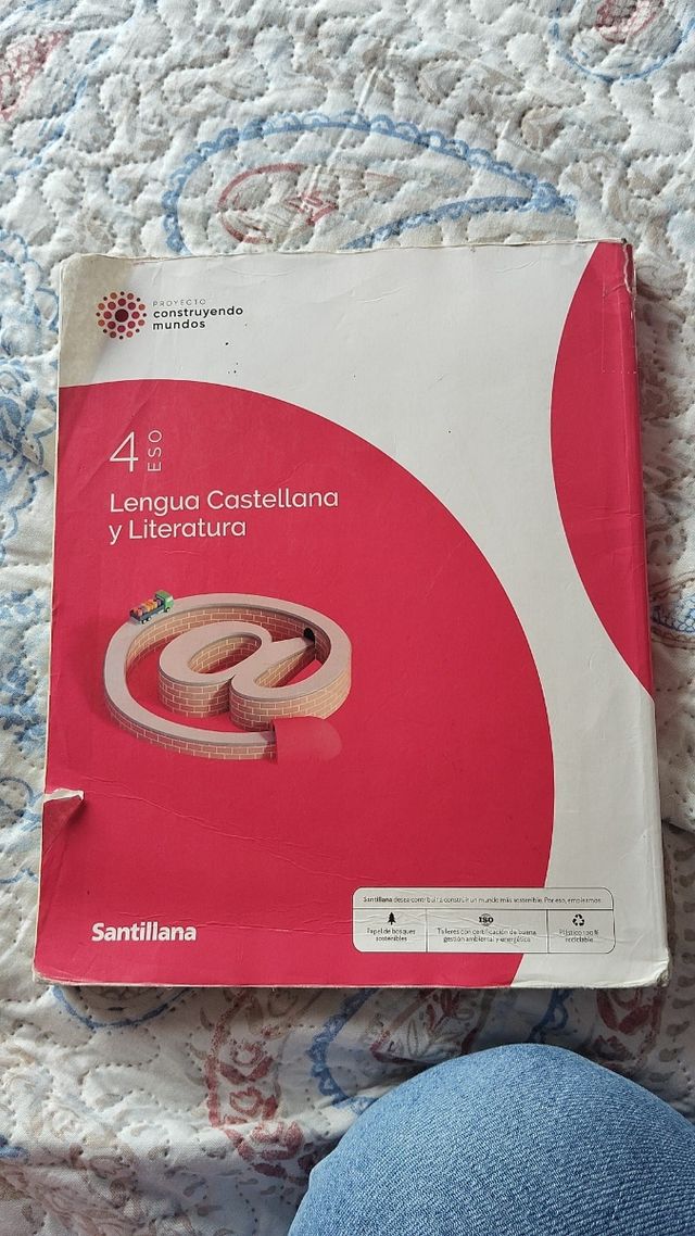 LENGUA Y LITERATURA 4 ESO CONSTRUYENDO MUNDOS