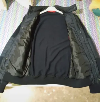 Chaqueta Zara Hombre Azul Marino