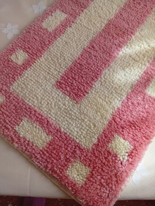 Conjunto de cama floral rosa y terciopelo