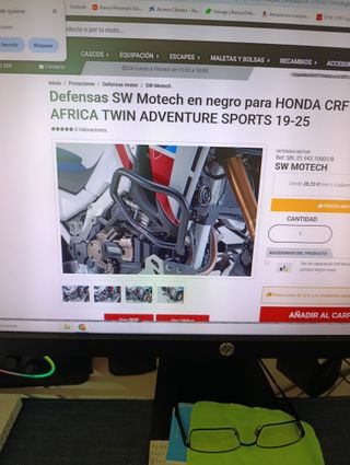 Honda 1100 Africa A defensa y kit Mizu bajada 3 cm