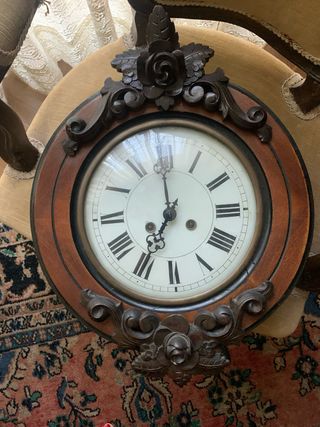 Reloj de Pared Antiguo Marrón