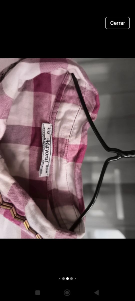 Camisa niña Mayoral