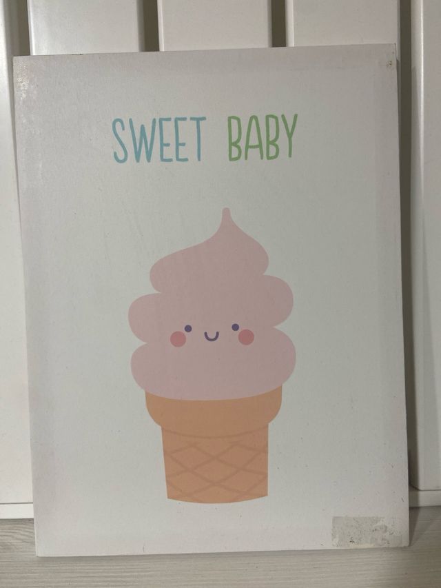 Cuadro decorativo Sweet Baby