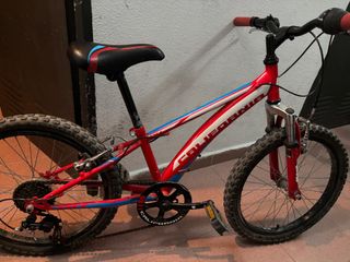 Bicicleta BH California 20 Roja Espectacular