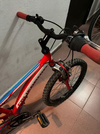 Bicicleta BH California 20 Roja Espectacular