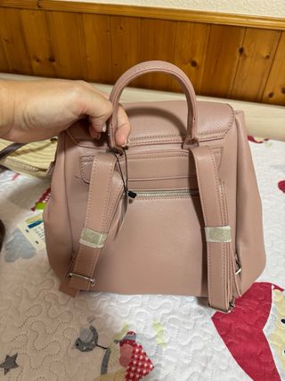 Mochila beige