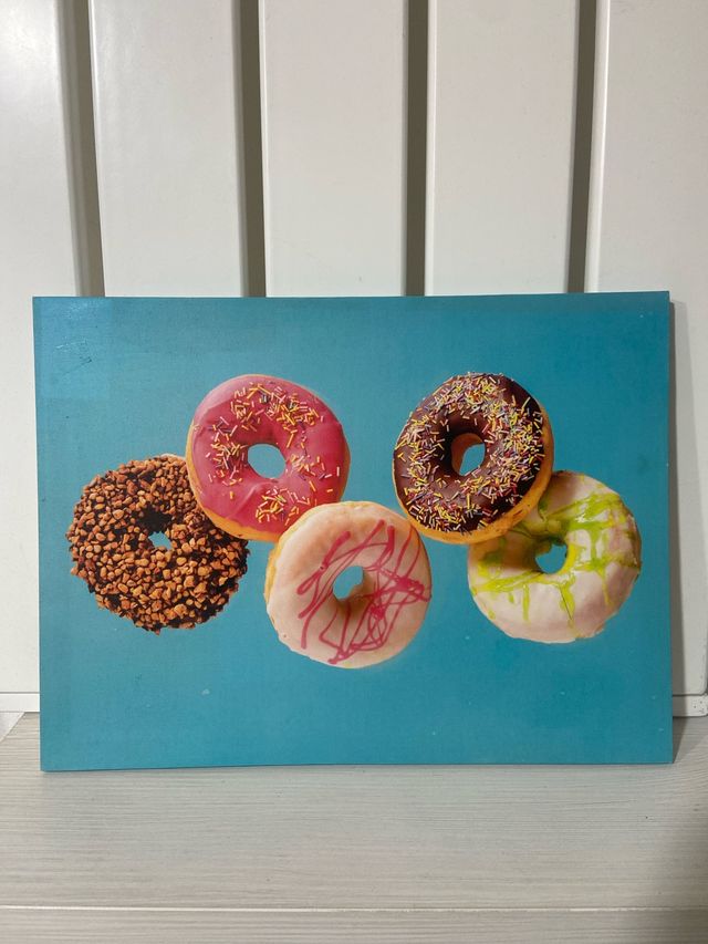 Cuadro Decorativo de Donuts