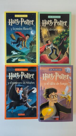 Libros Harry Potter (1-4)
