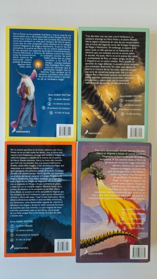Libros Harry Potter (1-4)