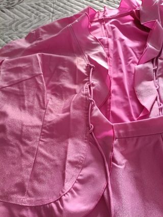 Conjunto fiesta chica rosa chicle