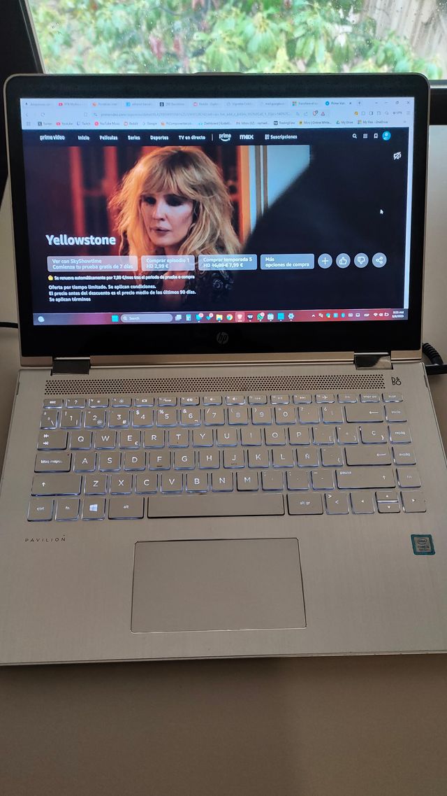 HP Pavilion x360 Convertible Plata