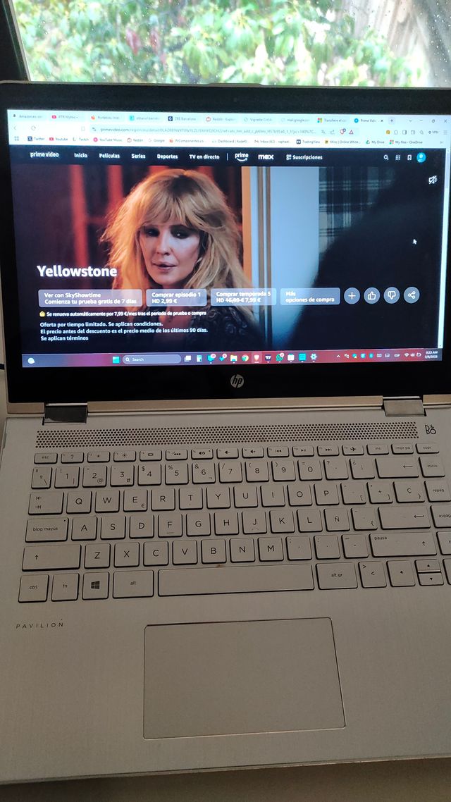 HP Pavilion x360 Convertible Plata