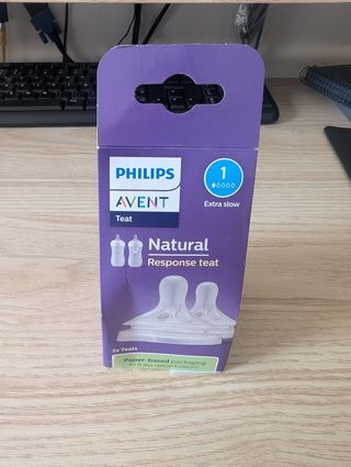 Tetinas Philips Avent Flujo 1 Nuevas (2 uds)