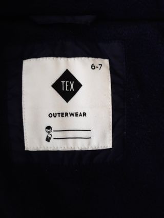 Chaqueta invierno niño talla 6-7 años