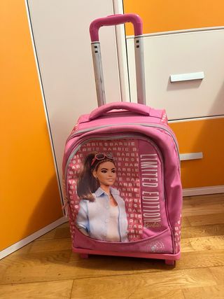 Mochila con carrito Barbie