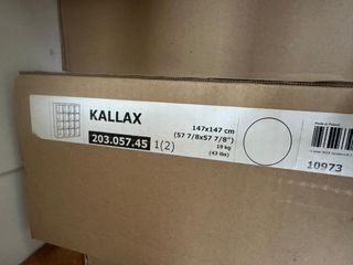 Dos estanterías ikea Kallax Blanco Alto Brillo