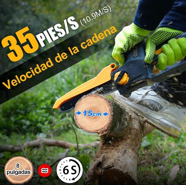 Mini motosierra inalámbrica Prunarbo 20V