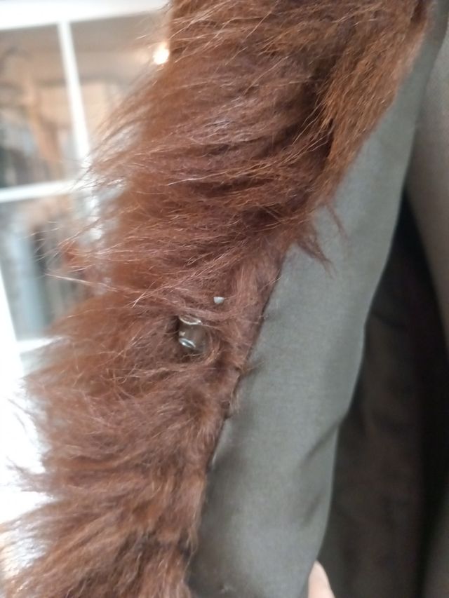 Chaquetón de pelo suave