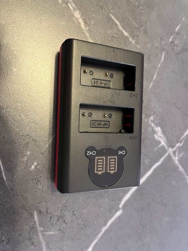 4 Baxxtar NP-W126S Batteria + Caricatore Mini