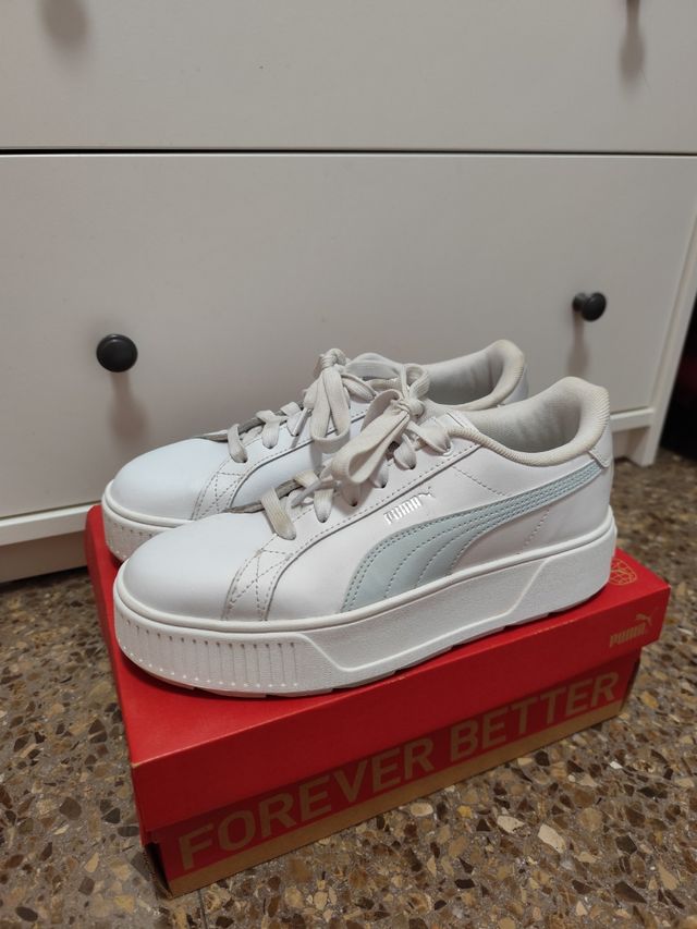 Puma Karmen L Talla 39 Blancas