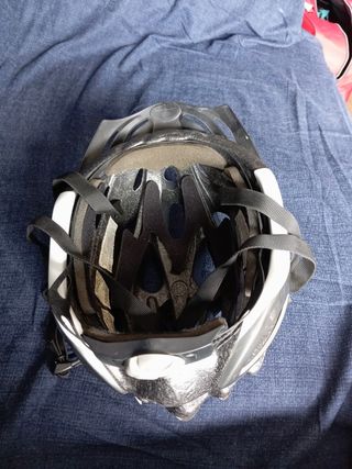 Casco de Bicicleta Negro y Beige