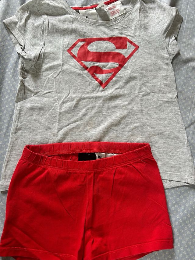 Pijamas Verano Superhéroes Niña