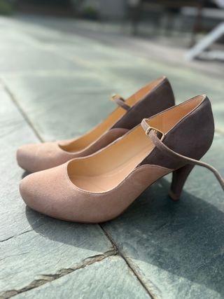 Zapatos Clarks Beige y Marrón