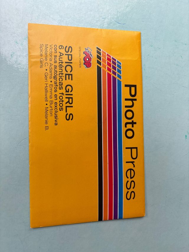 Fotos Spice Girls Super Pop con Autógrafos