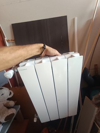 Radiador 4 elementos blanco