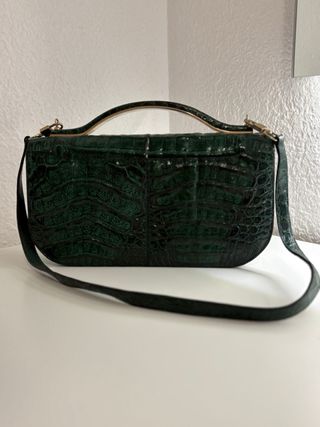 Bolso vintage piel auténtica - Liza Barcelona 70’s