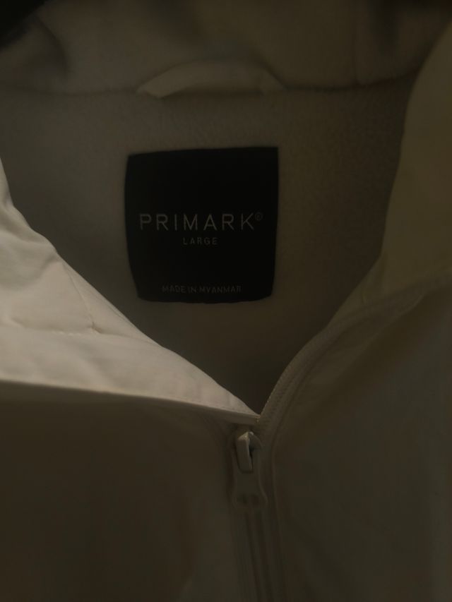 Chaqueta Primark Blanca y Azul