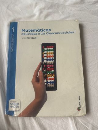 Libro Matemáticas Bachillerato Santillana