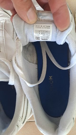 2 paia scarpe Reebok bianche