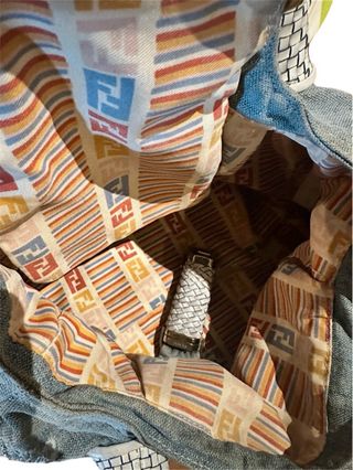 Fendi Spy Bag denim - Vintage rara con difetti 