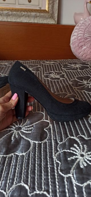 Zapatos de tacón Mustang Talla 36 Negros