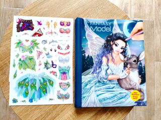 Libro para colorear FANTASYModel Iceprincess
