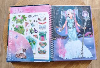 Libro para colorear FANTASYModel Iceprincess