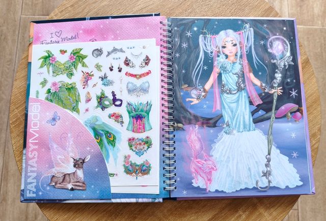 Libro para colorear FANTASYModel Iceprincess