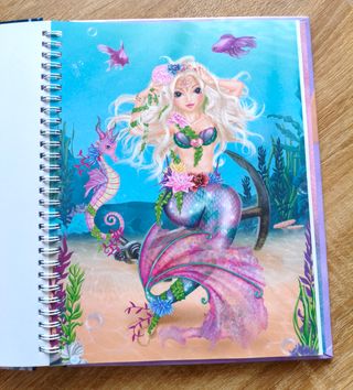 Libro para colorear FANTASYModel Iceprincess